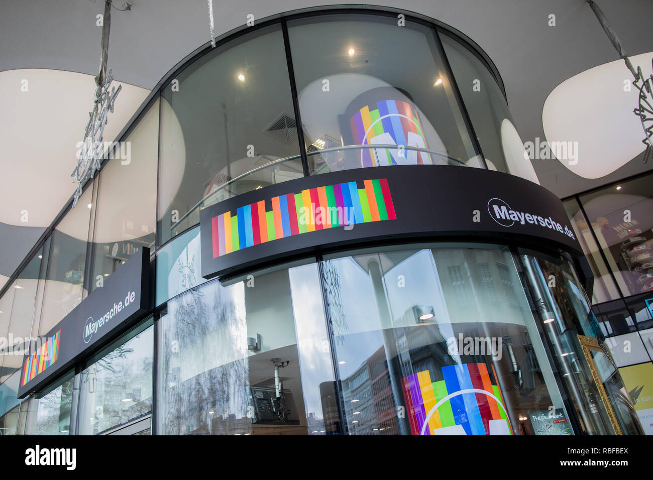 10 January 19 North Rhine Westphalia Koln View Of The Mayersche Bookstore At Neumarkt Germany S Largest