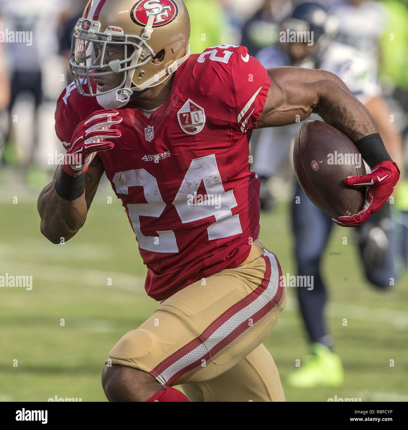 Santa Clara, California, USA. 1st Jan, 2017. San Francisco 49ers