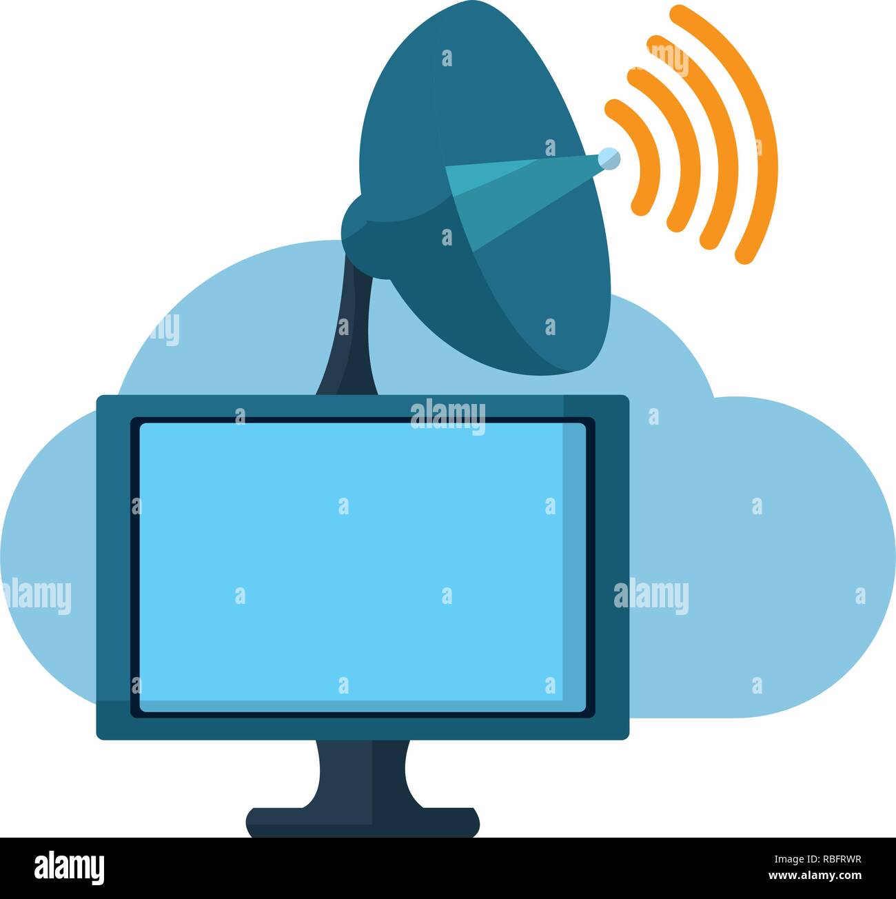 technology computing cartoon Stock Vector Image & Art - Alamy