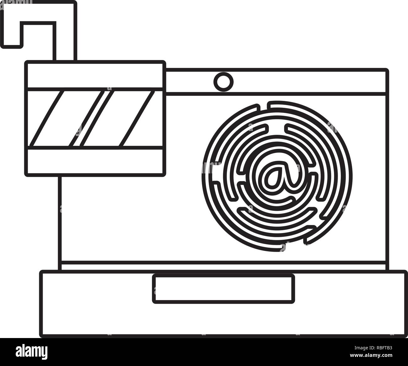 technology computing cartoon Stock Vector Image &amp; Art - Alamy