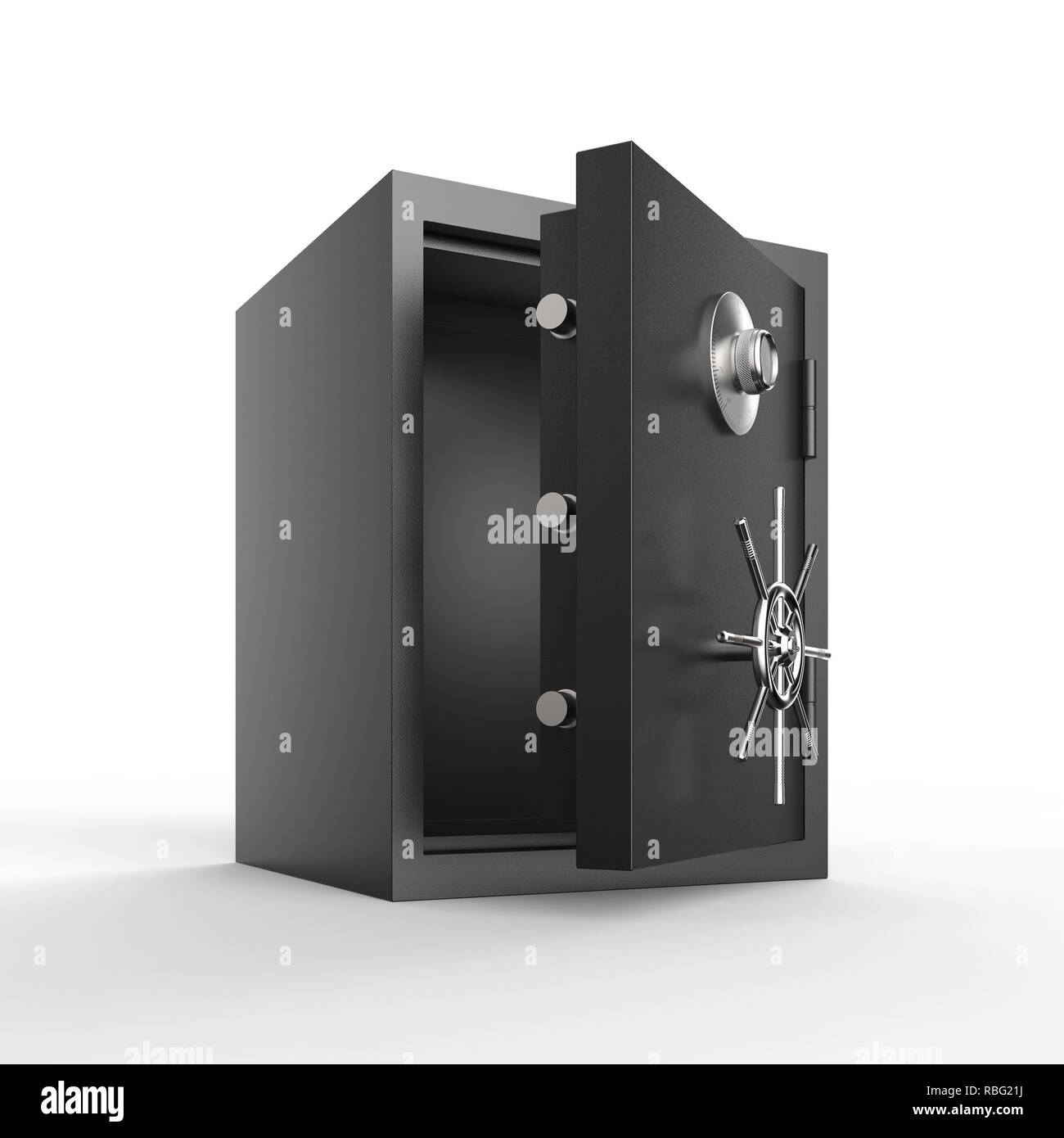 3d rendering open bank vault hires stock photography and images Alamy