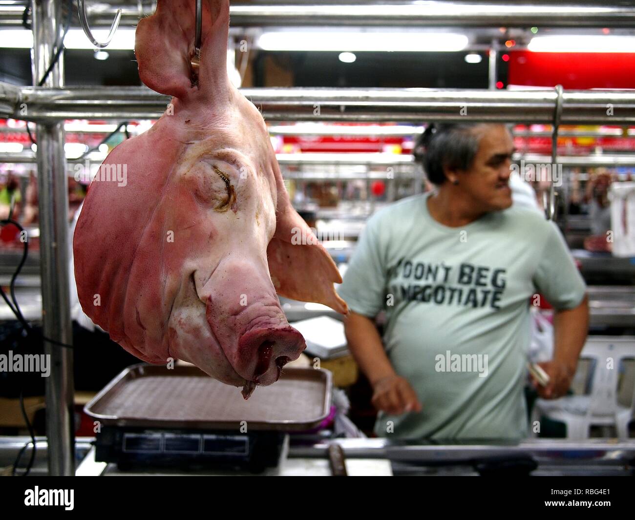 Native Pork Filipino livestock hi-res stock photography and images - Alamy