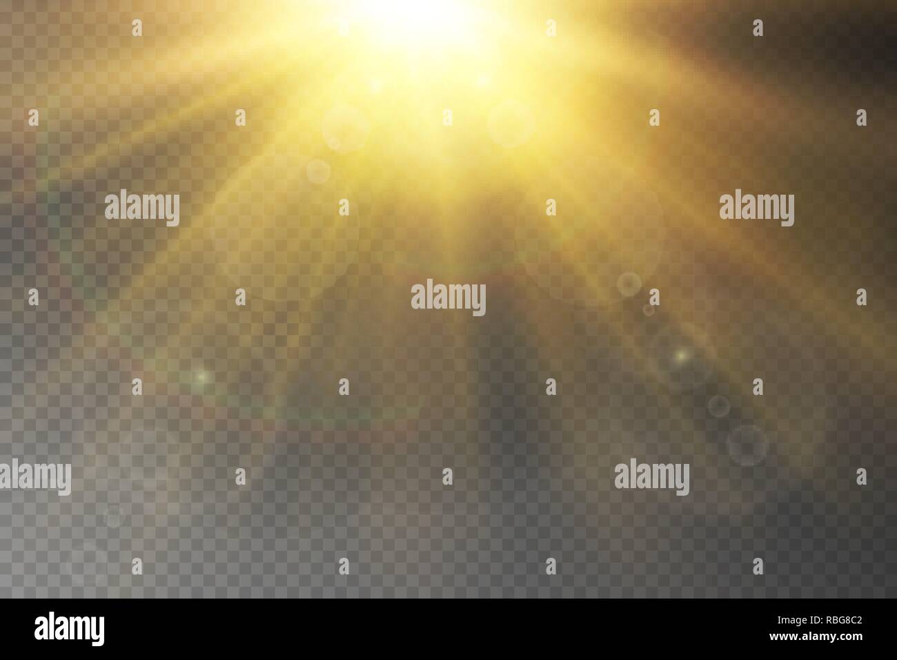 Glow transparent vector light effect Stock Vector Image & Art - Alamy