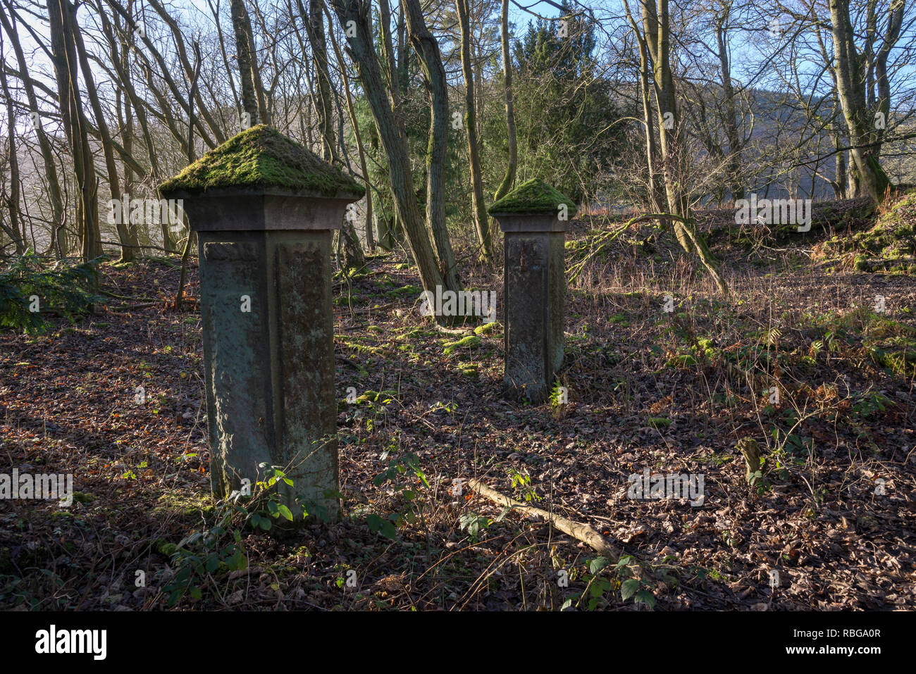 Site of Derwent village at Ladybower reservoir, Peak District national