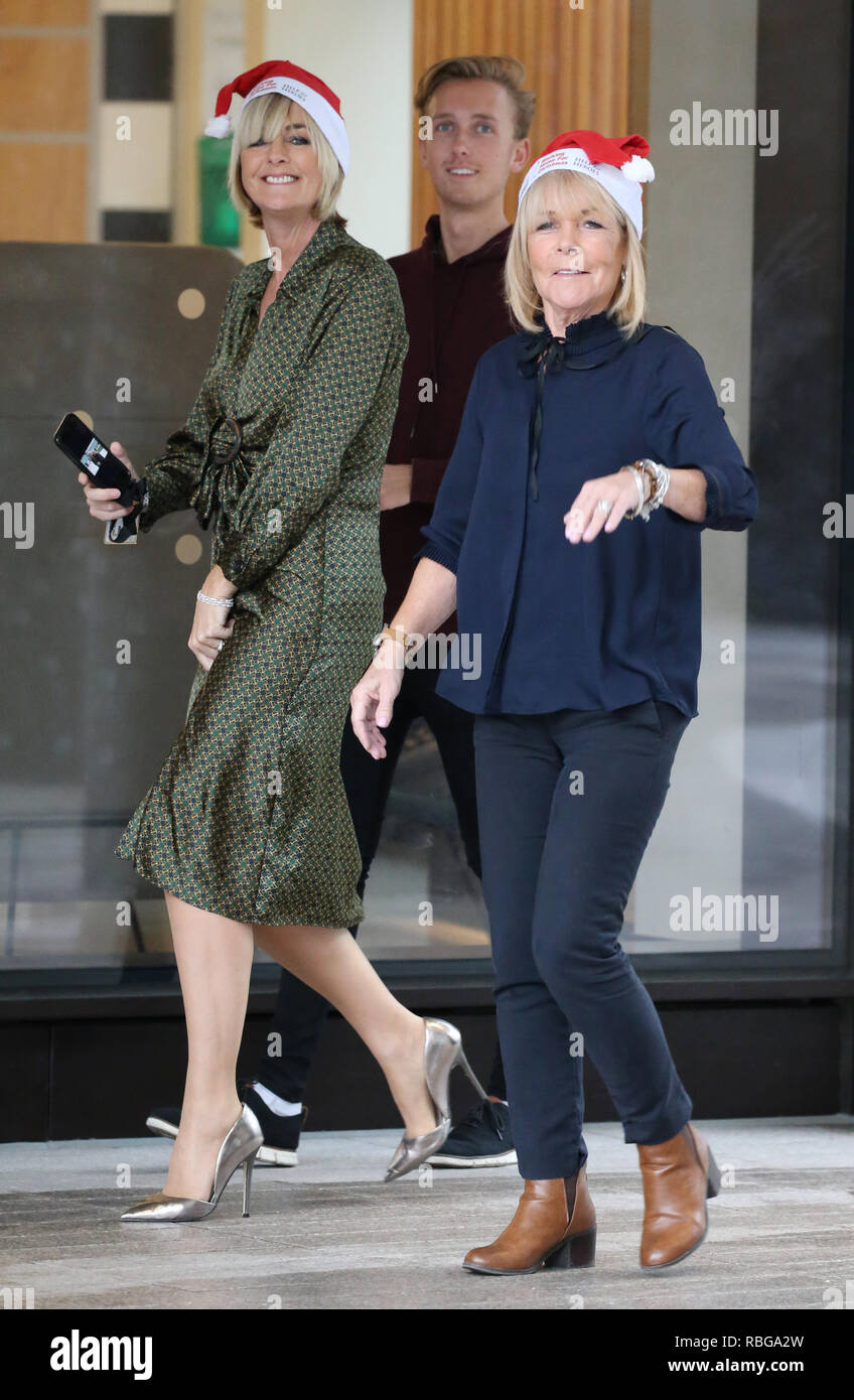 Linda Robson and Jane Moore outside ITV Studios  Featuring: Linda Robson, Jane Moore Where: London, United Kingdom When: 10 Dec 2018 Credit: Rocky/WENN.com Stock Photo