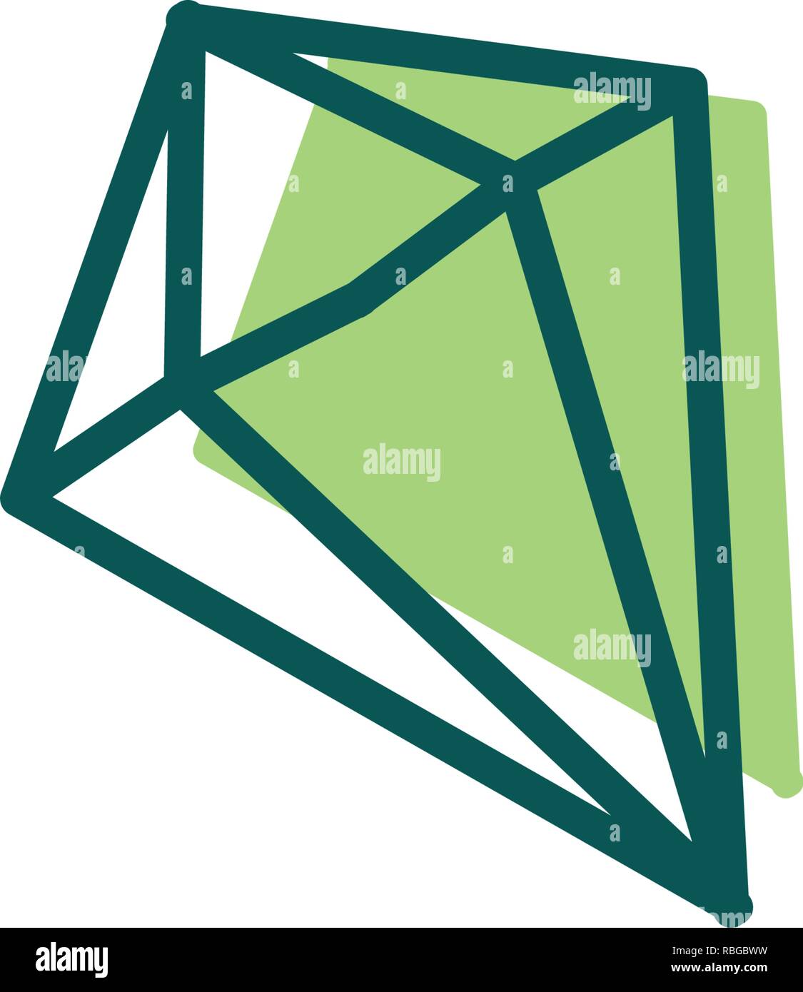 stone, diamond, gem creative logo template, icon isolated elements vector illustration Stock Vector