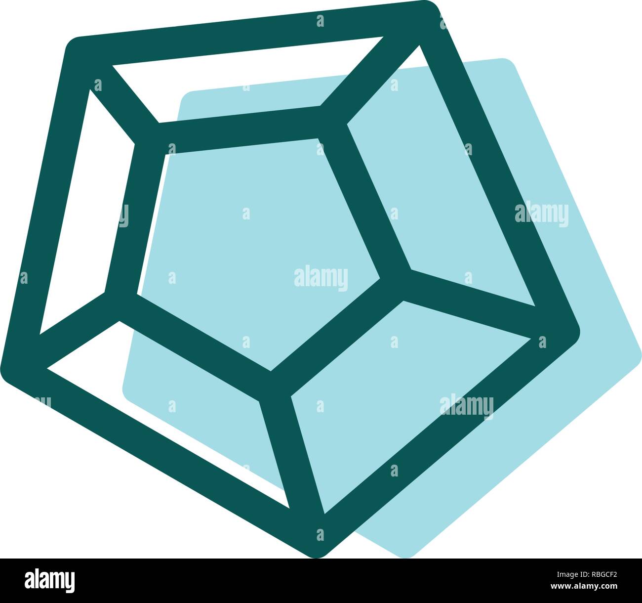 stone, diamond, gem creative logo template, icon isolated elements vector illustration Stock Vector