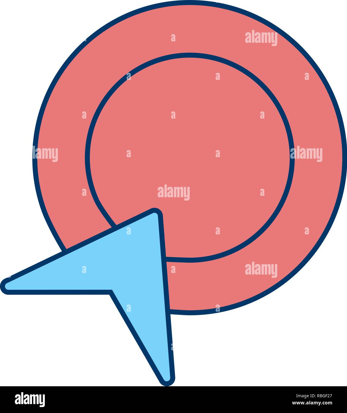 Vector Pay Per Click Icon Stock Vector Image & Art - Alamy