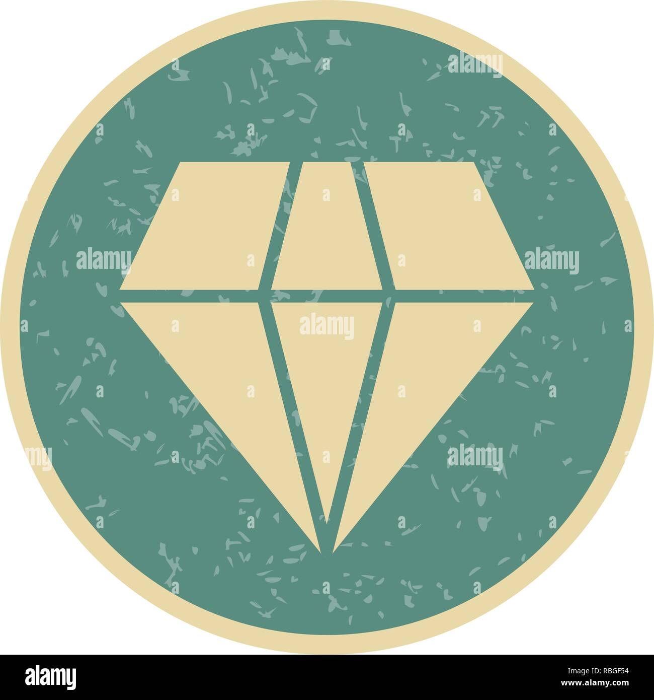 Vector Diamond Icon Stock Vector Image & Art - Alamy