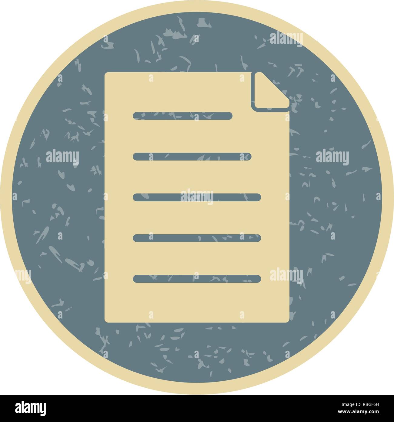 Vector Document Icon Stock Vector Image & Art - Alamy
