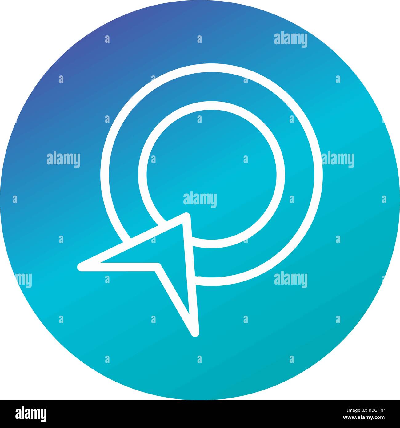 Vector Pay Per Click Icon Stock Vector