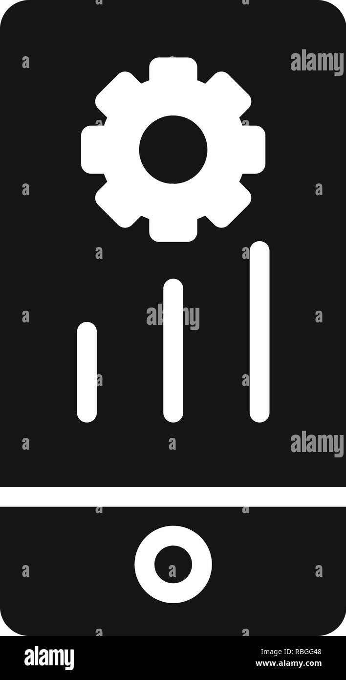 Vector Mobile Marketing Icon Stock Vector