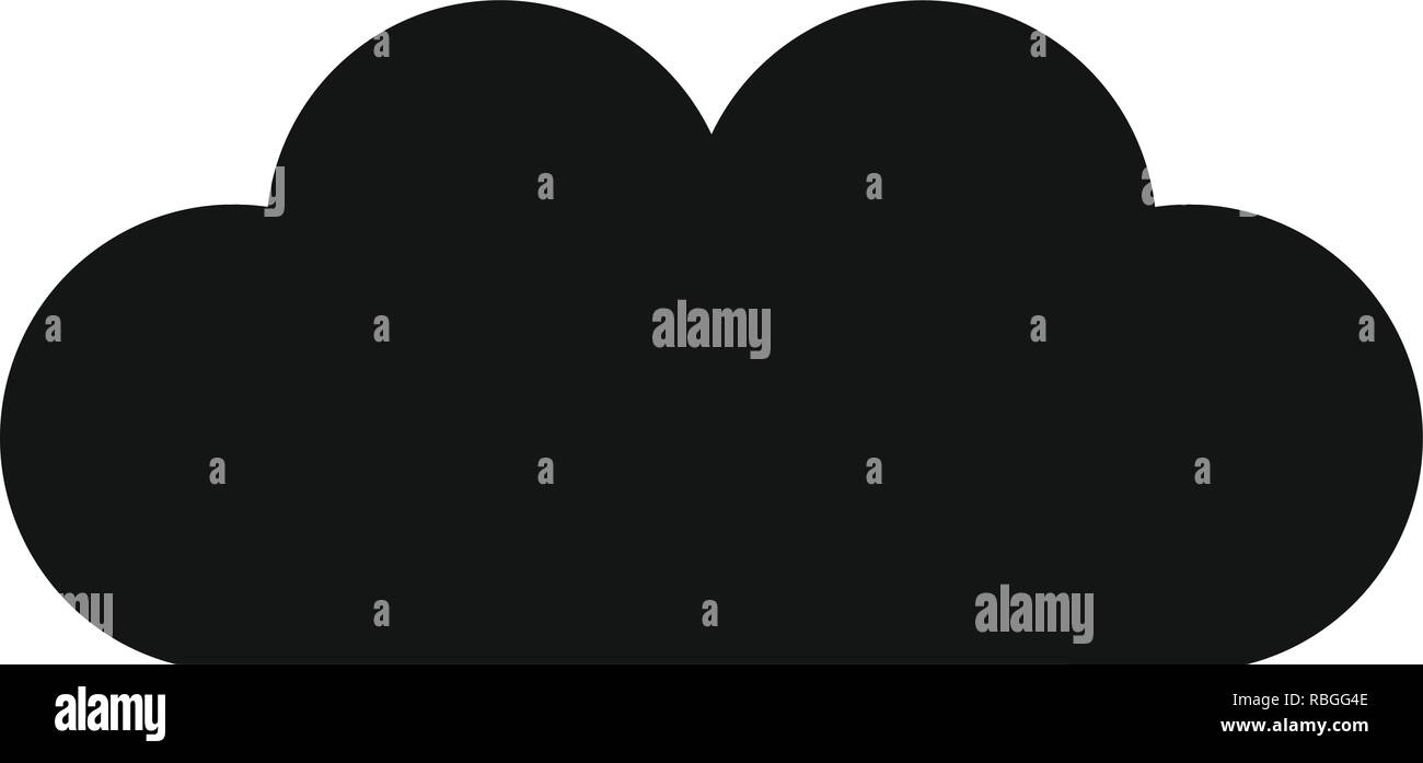 Vector Cloud Icon Stock Vector Image & Art - Alamy