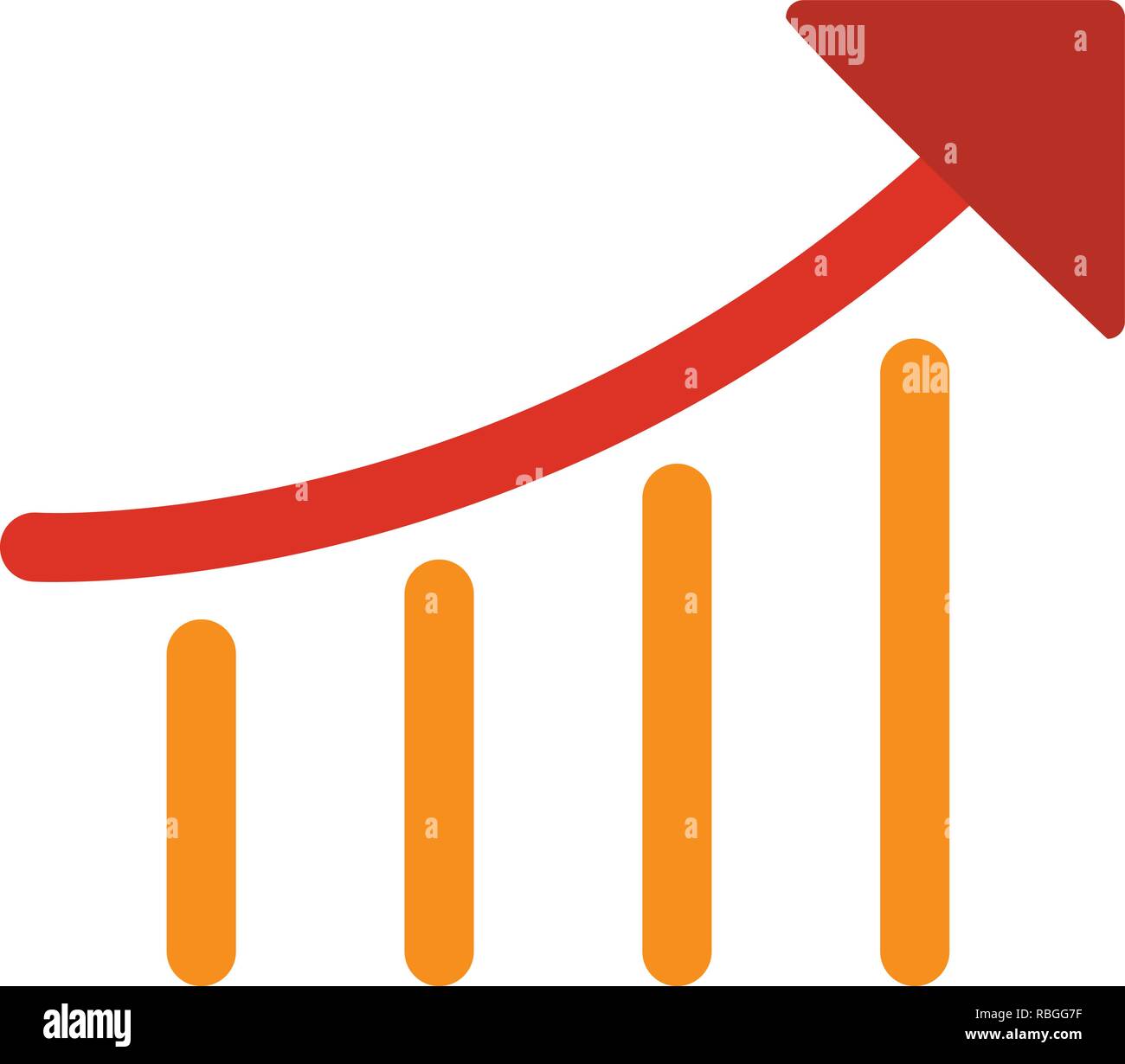 Vector SEO Performance Icon Stock Vector