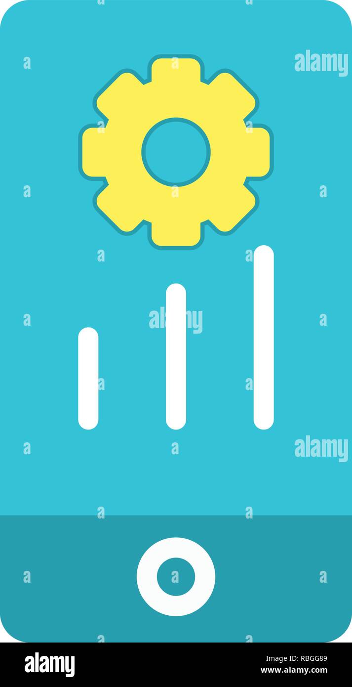 Vector Mobile Marketing Icon Stock Vector
