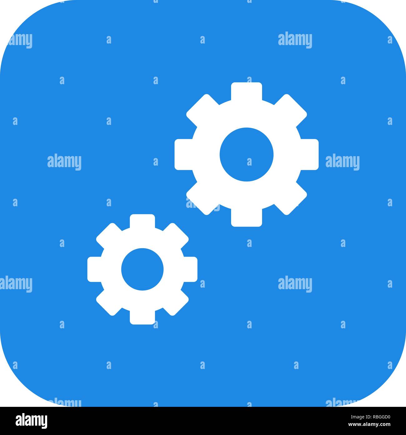 Vector Settings Icon Stock Vector Image & Art - Alamy