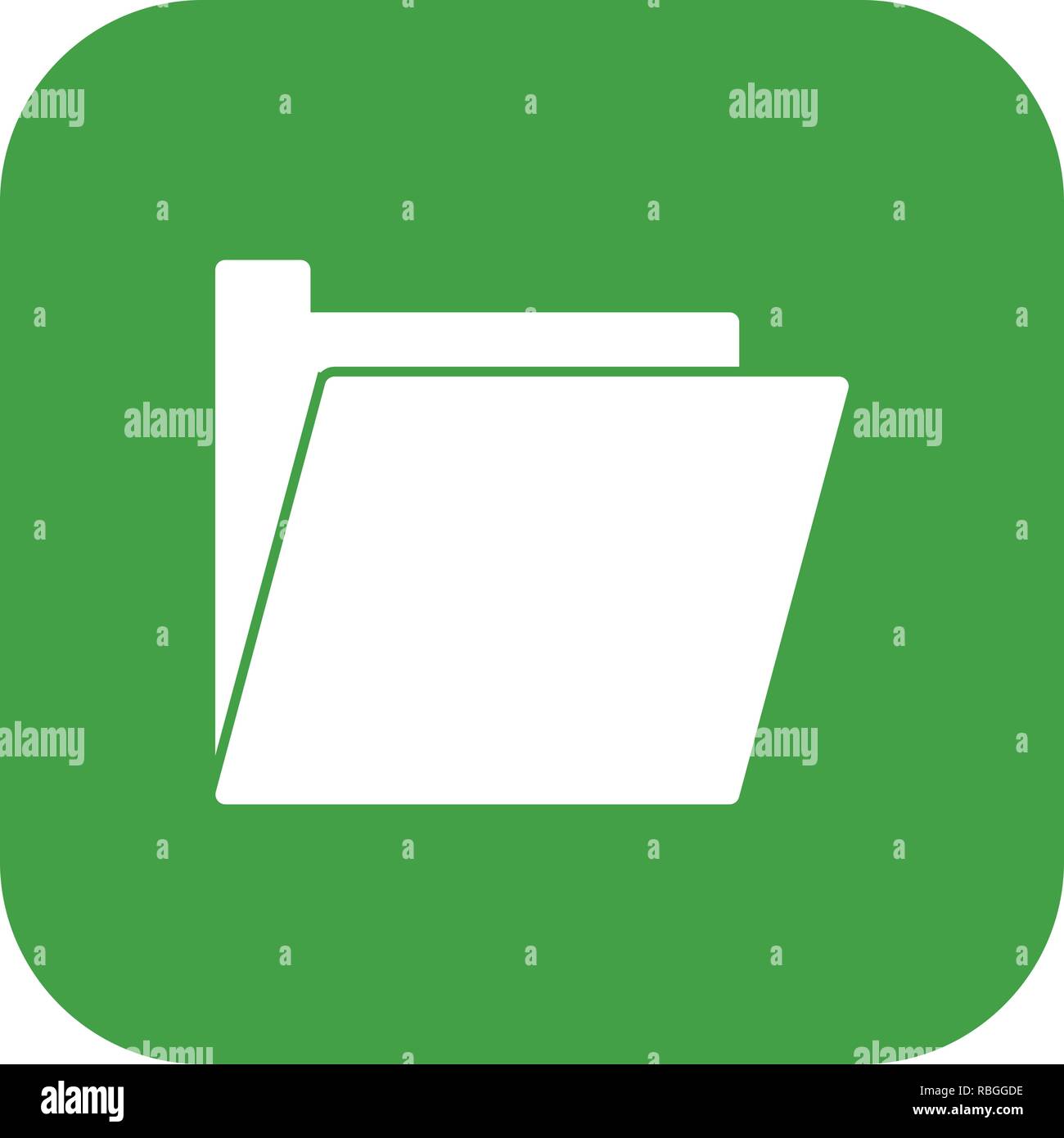 Vector Folder Icon Stock Vector Image & Art - Alamy