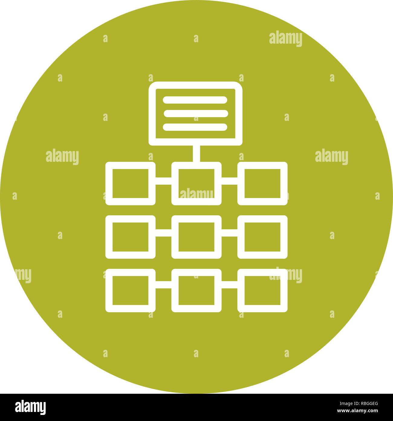 Vector Network Icon Stock Vector Image & Art - Alamy