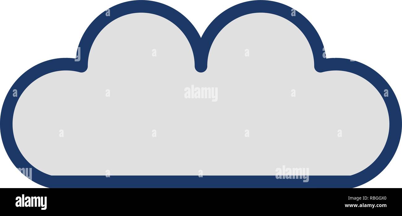 Vector Cloud Icon Stock Vector Image & Art - Alamy
