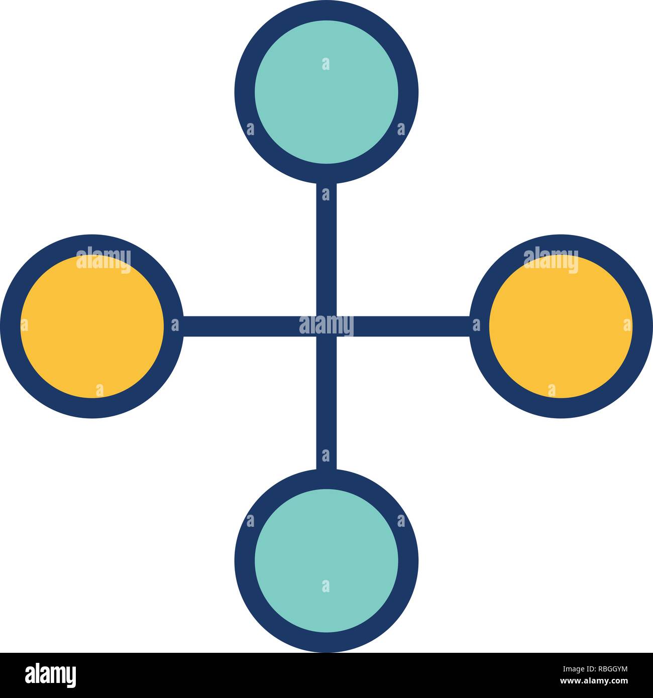 Vector Link Building Icon Stock Vector Image & Art - Alamy