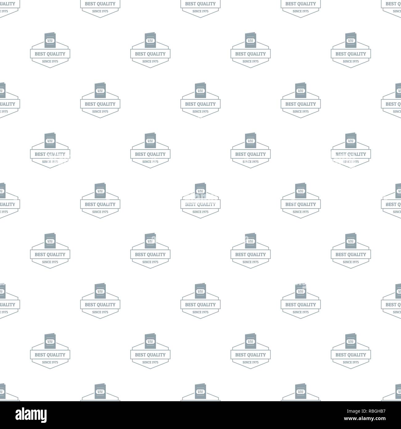 Glass pattern red seamless wine wineglass menu Stock Vector Images - Alamy