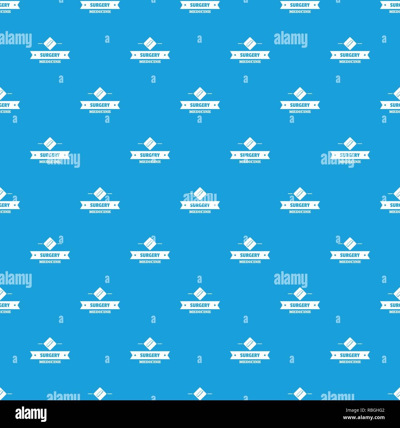 Doctor Blue Color Pattern Surgery medicine pattern vector seamless blue Stock Vector Image & Art ...