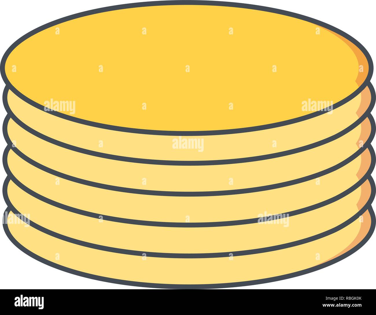 Vector Coins Icon Stock Vector