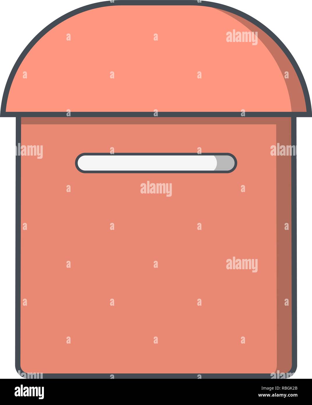 Vector Postbox Icon Stock Vector Image & Art - Alamy
