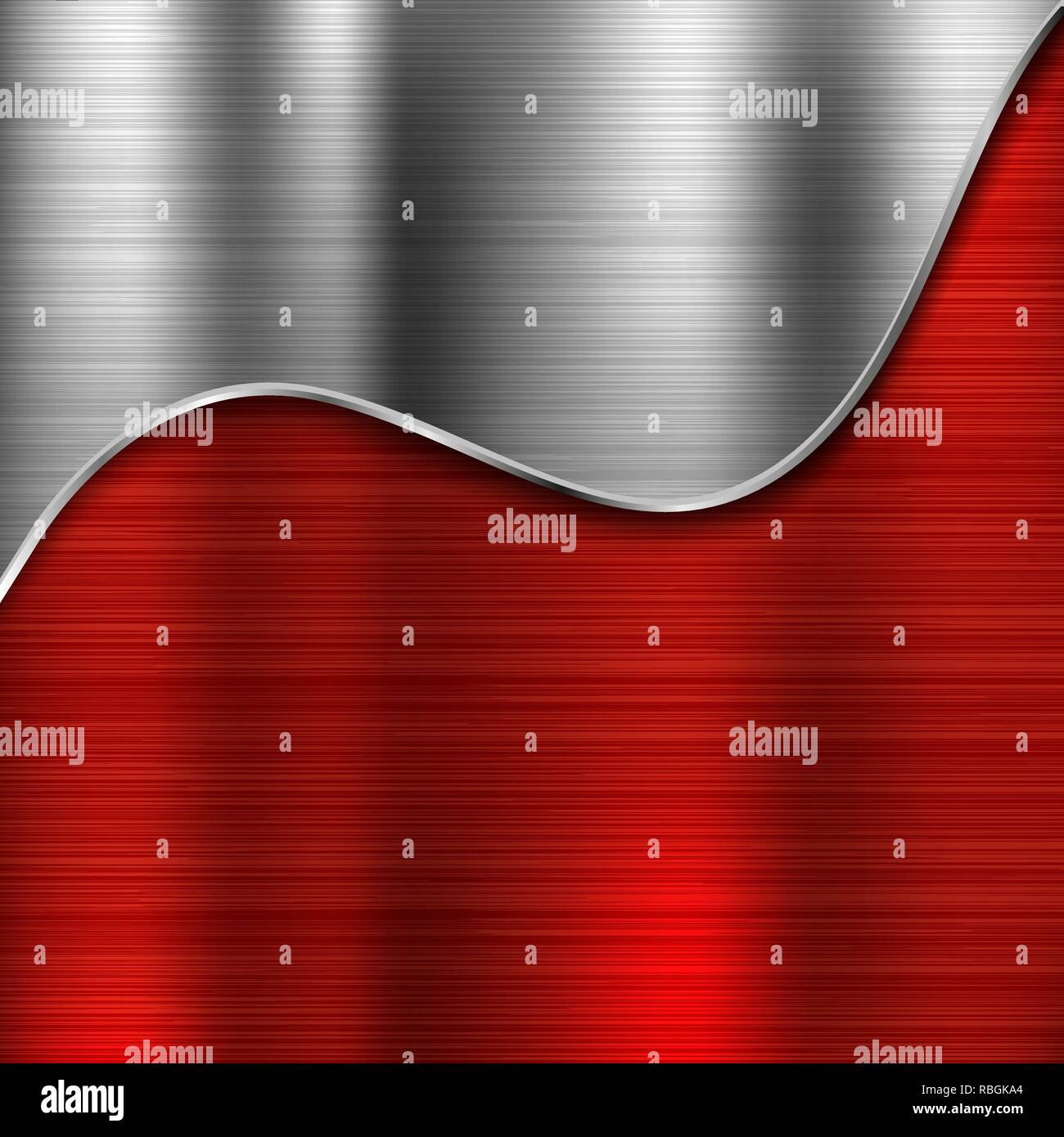 Metal background. Brushed steel elements Stock Vector Image & Art - Alamy