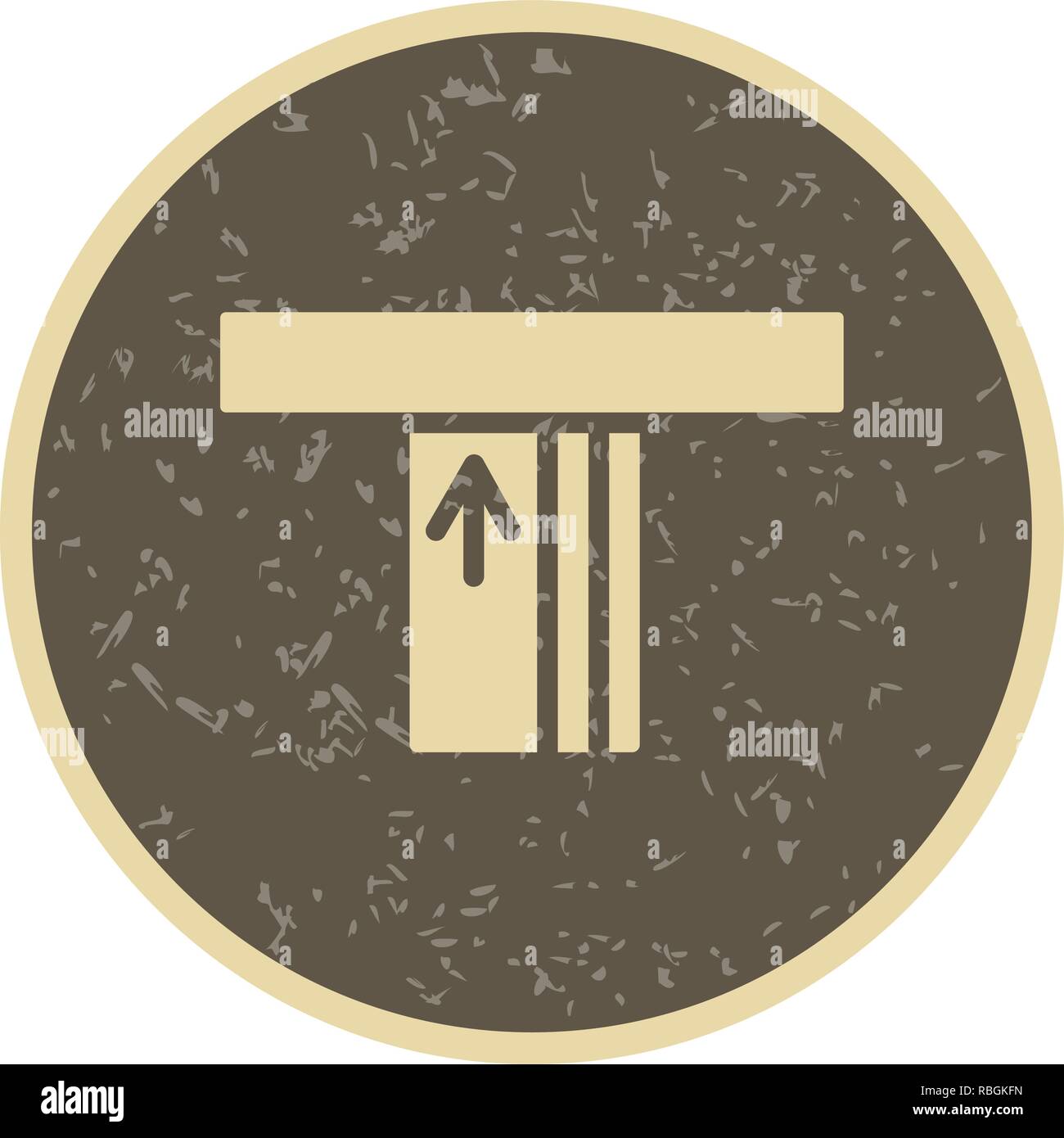 Vector ATM Icon Stock Vector