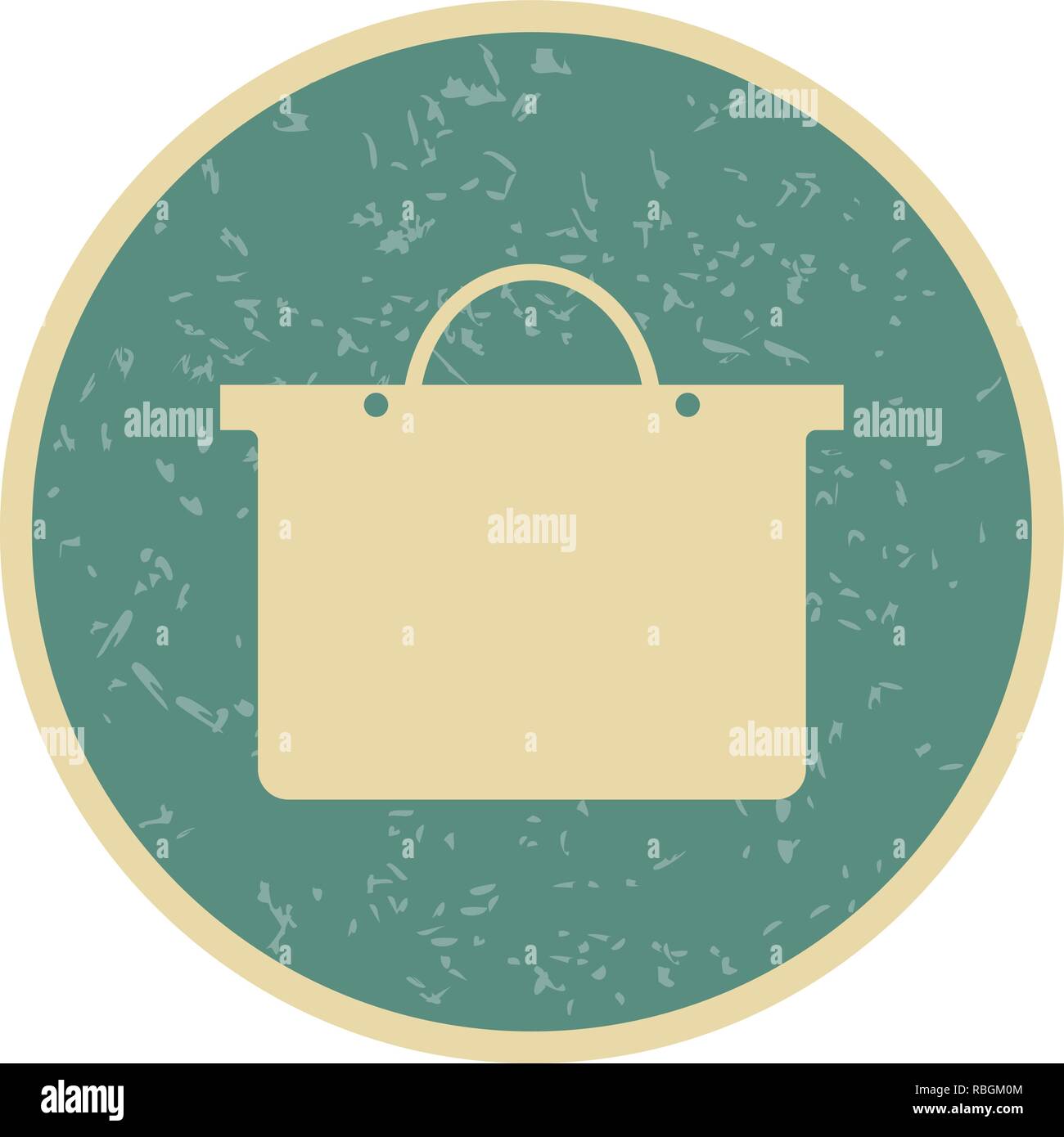 Vector Shopping Bag Icon Stock Vector