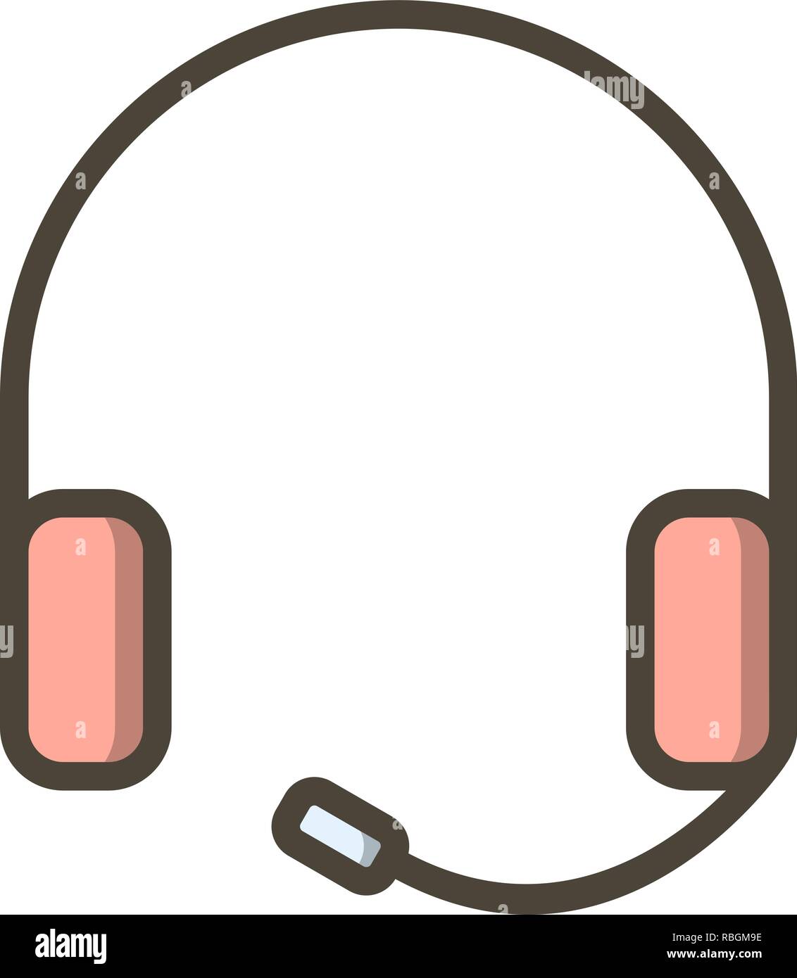 Vector Headphones Icon Stock Vector Image & Art Alamy