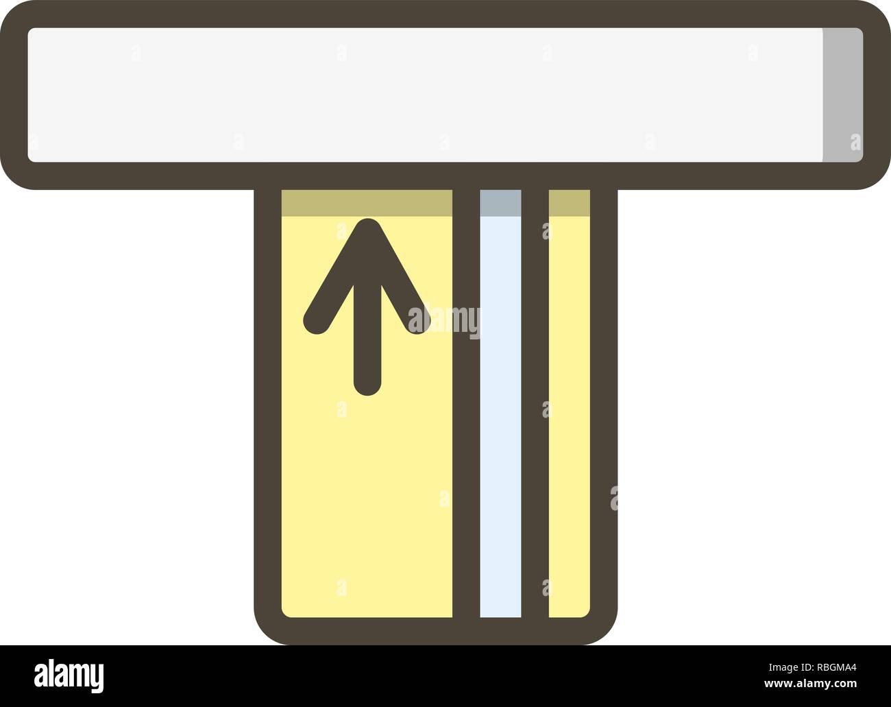 Vector ATM Icon Stock Vector