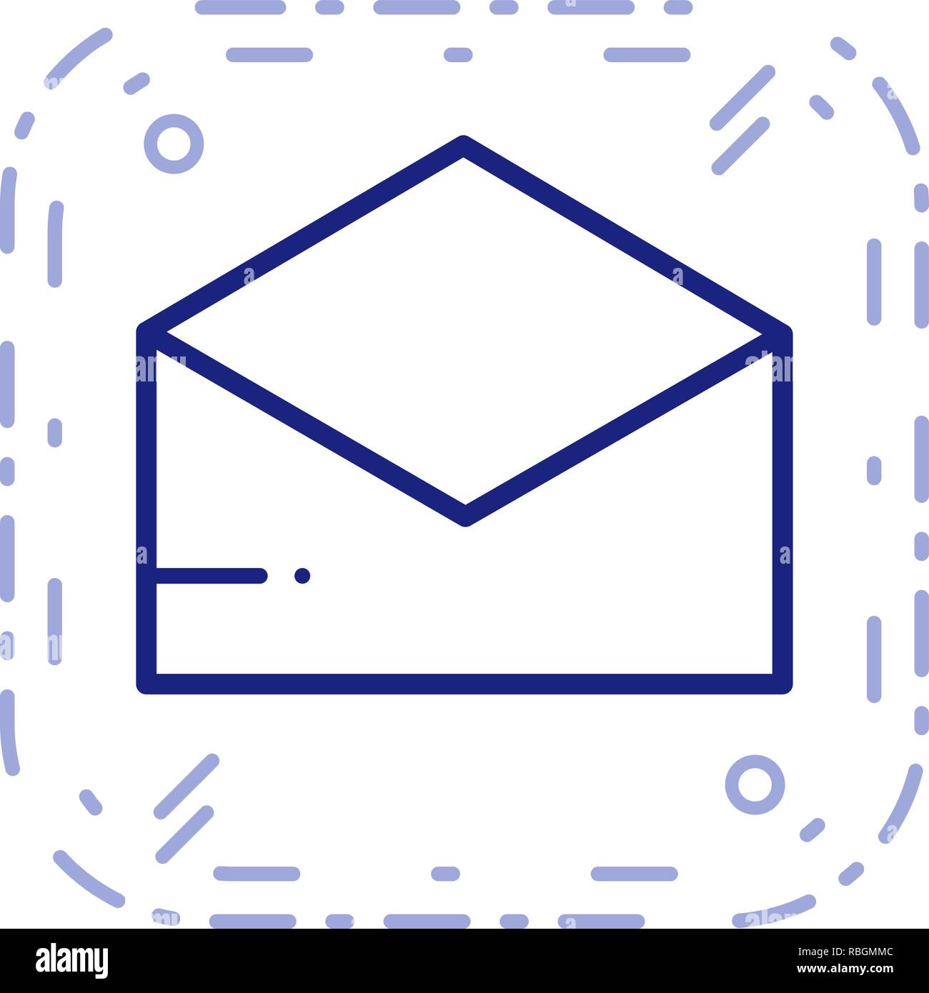 Vector Envelope Icon Stock Vector