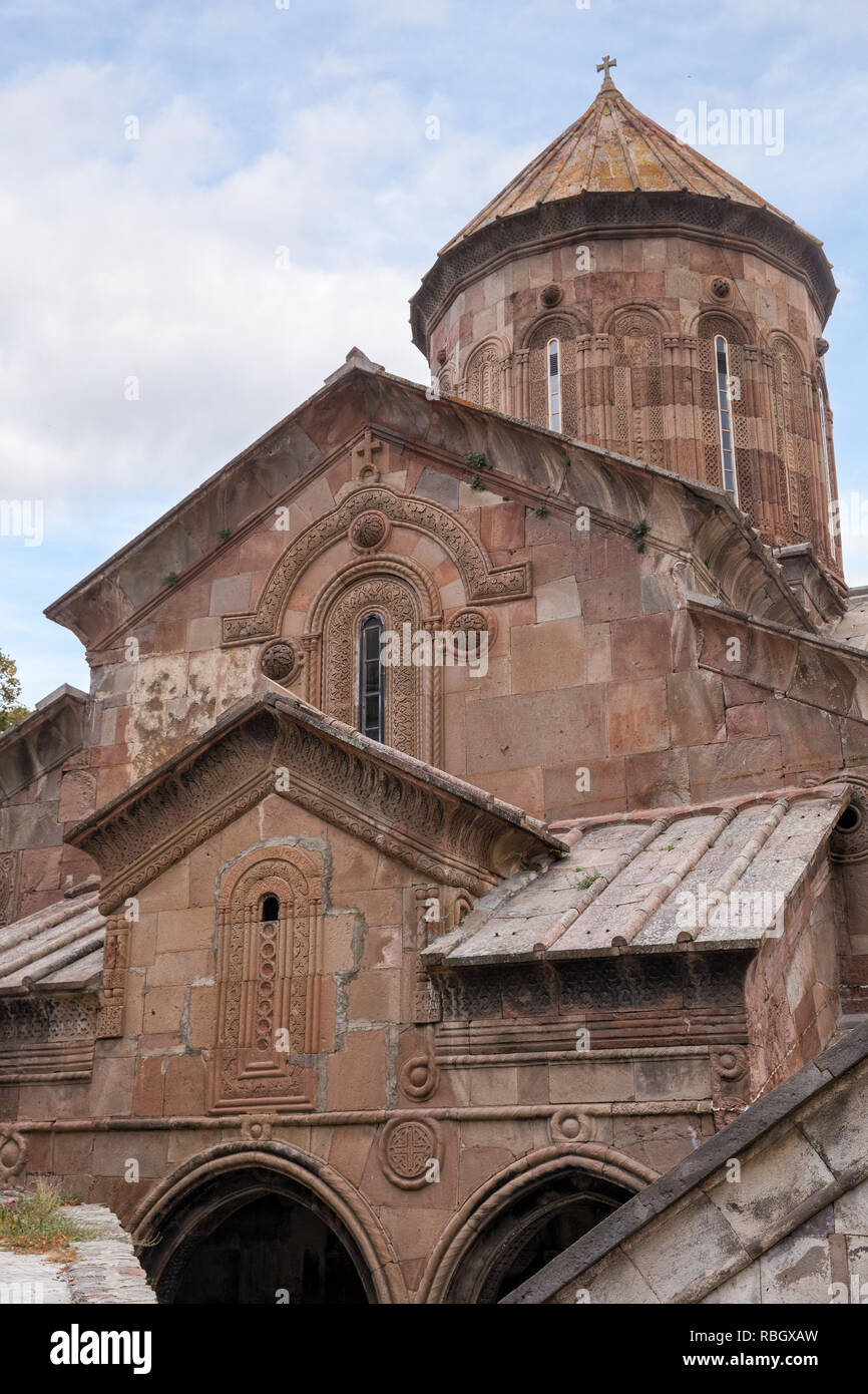 Church of St. Saba in Sapara Monastery built in the 13th century, Georgia Stock Photo