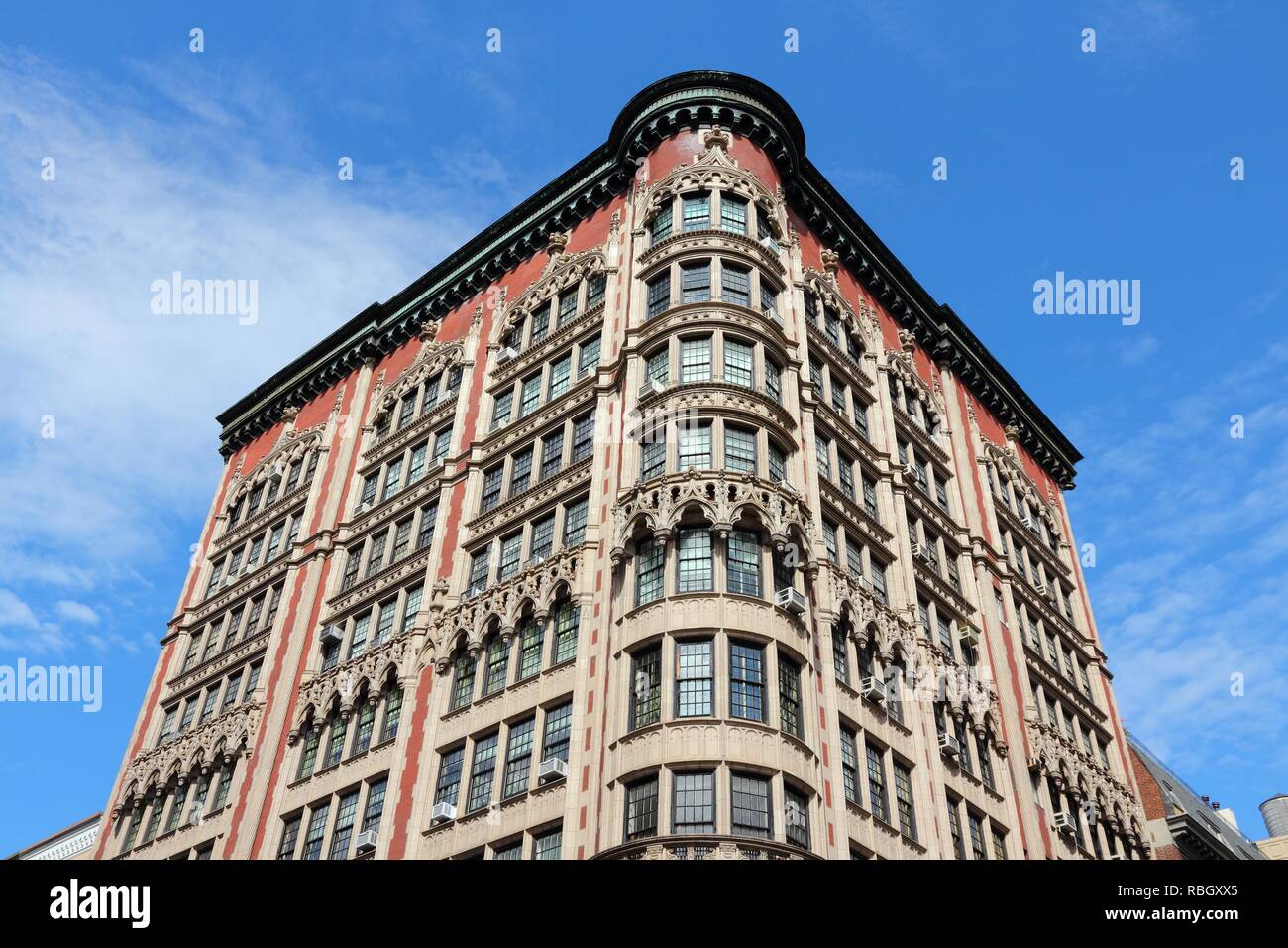 NEW YORK, USA - JULY 2, 2013: Architecture of Madison Avenue in New ...