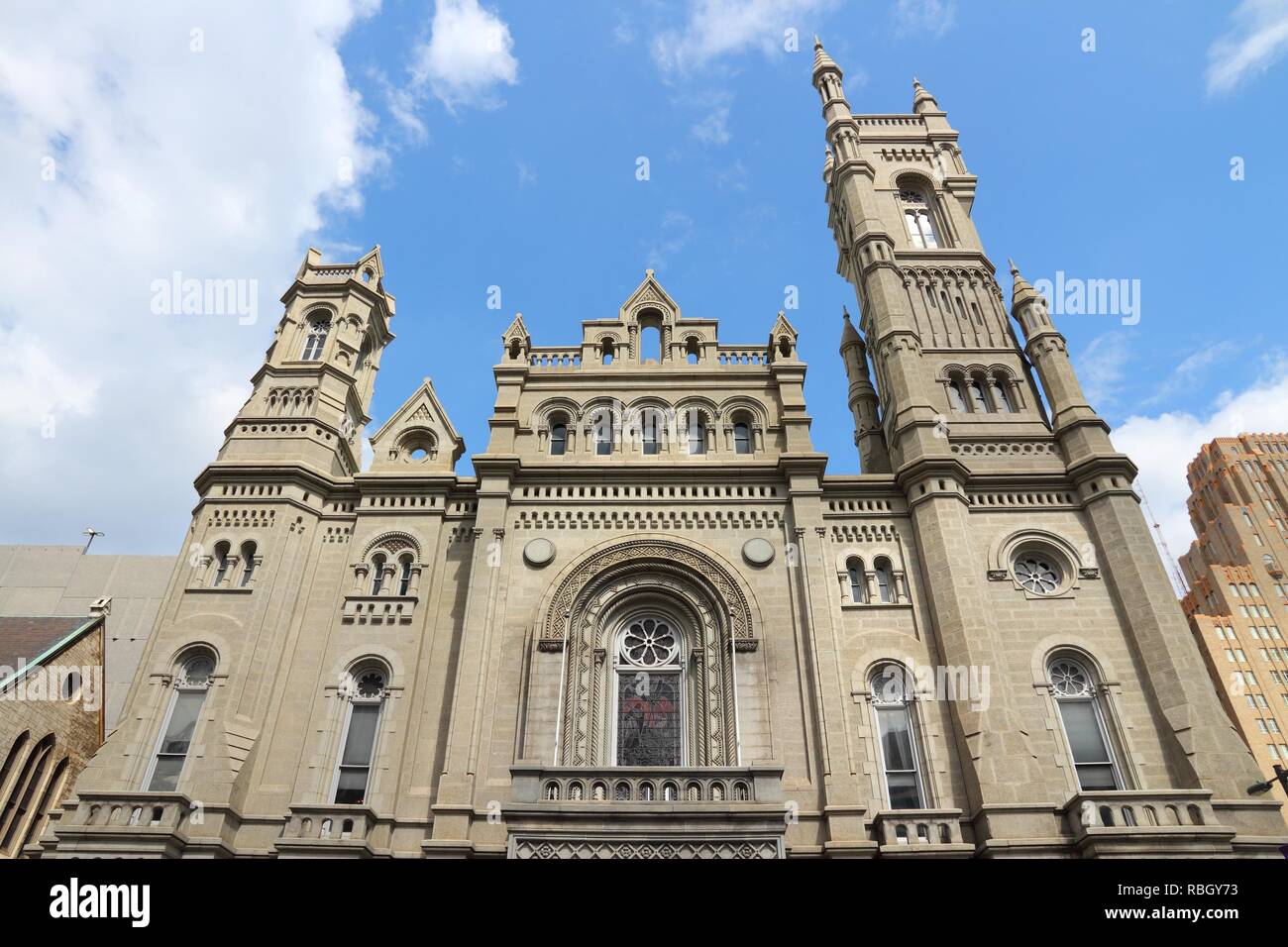 Philadelphia Pennsylvania state historical marker, Masonic Temple