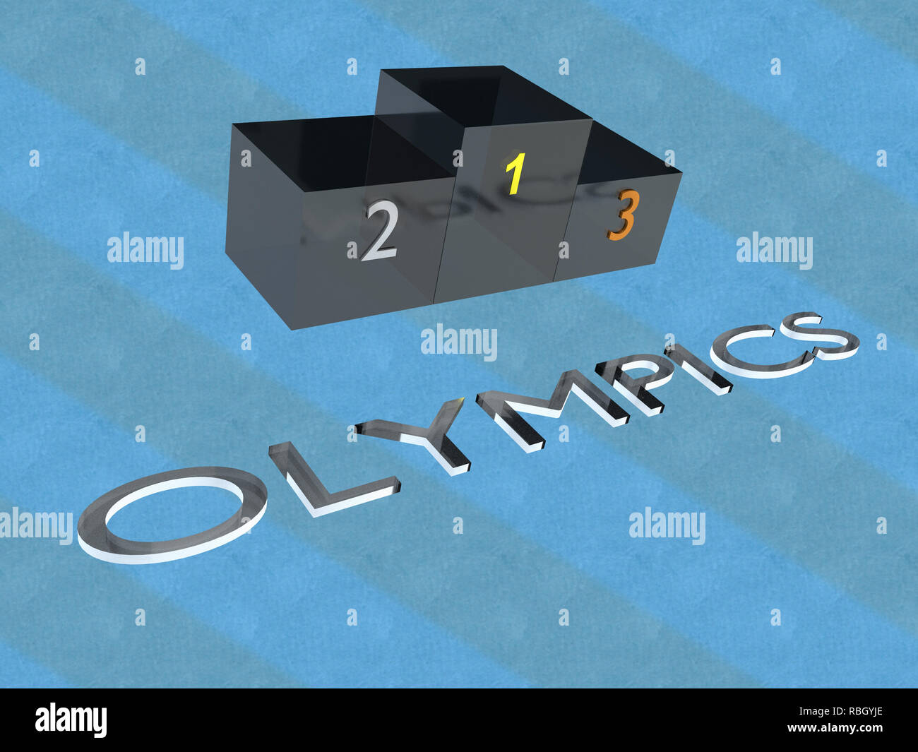 Podium winner silhouette hi-res stock photography and images - Alamy