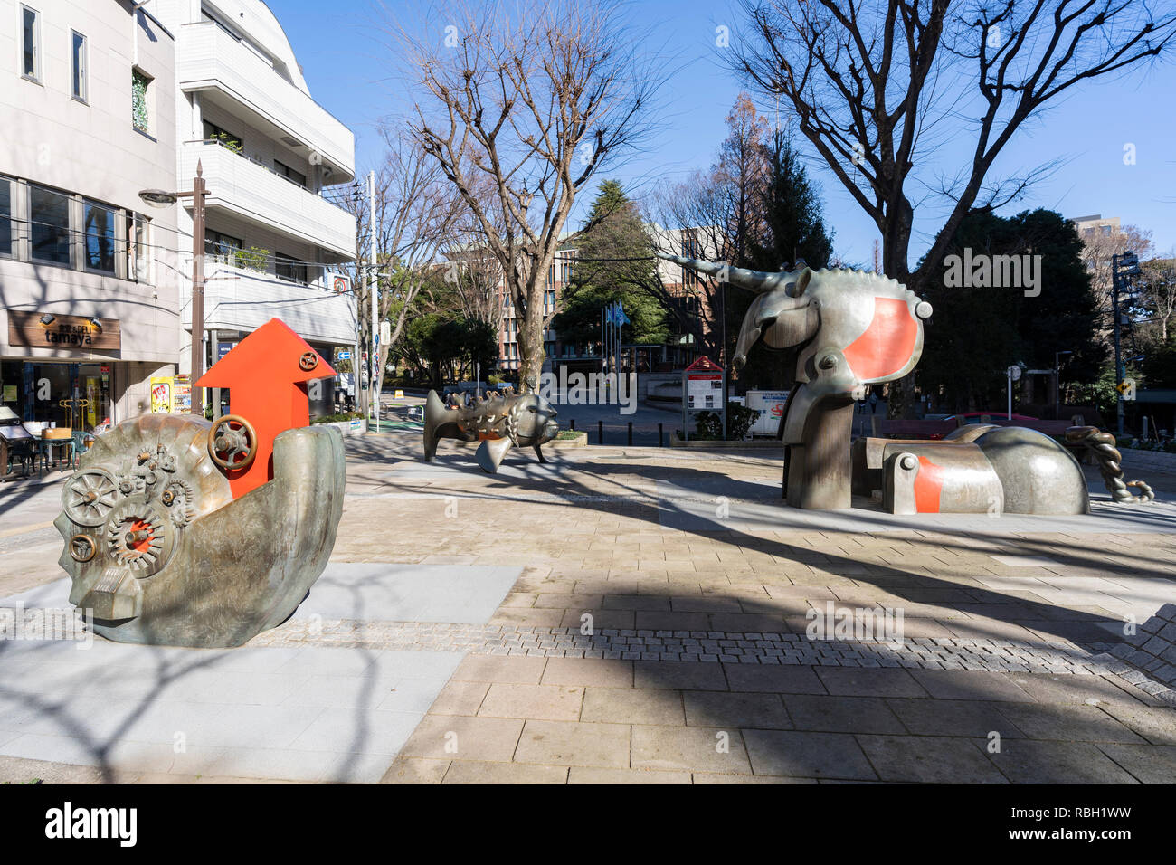 Kaiserslautern Square, KubomachiHigashi Park, BunkyoKu, Tokyo, Japan Stock Photo Alamy