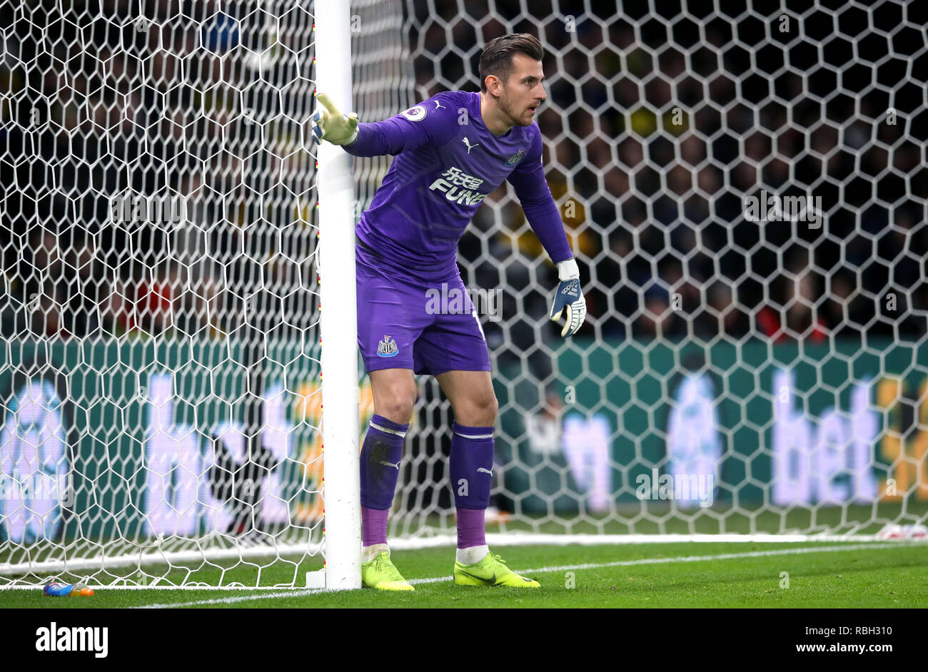 Newcastle United goalkeeper Martin Dubravka Stock Photo Alamy