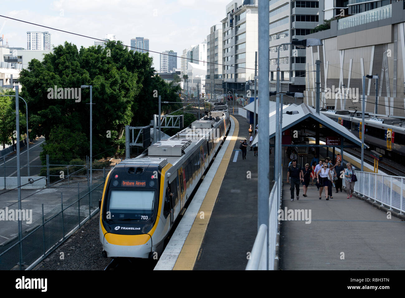 Brisbane Airtrain  South Bank Parklands