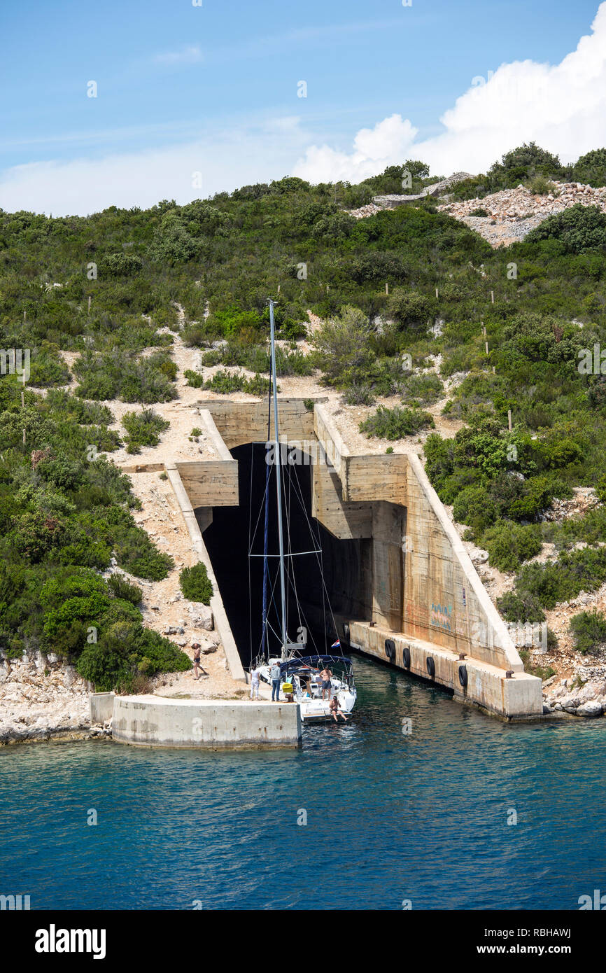 Submarine base croatia hi-res stock photography and images - Alamy