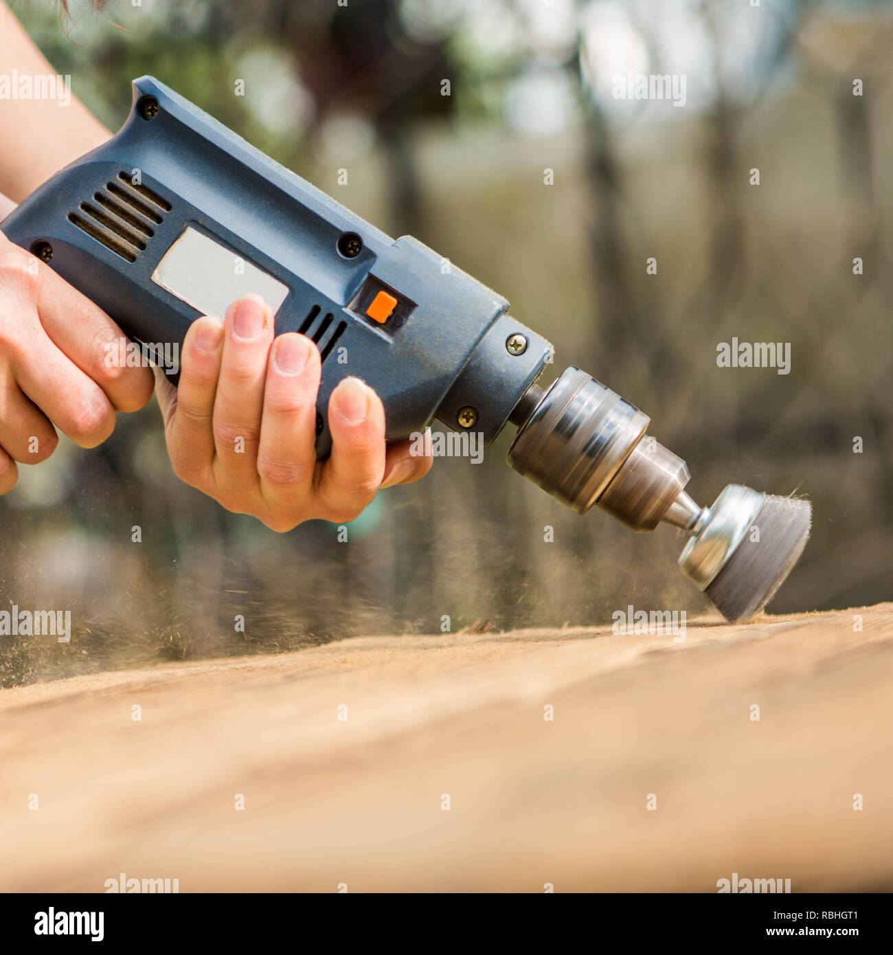 Rotating sander hi-res stock photography and images - Alamy