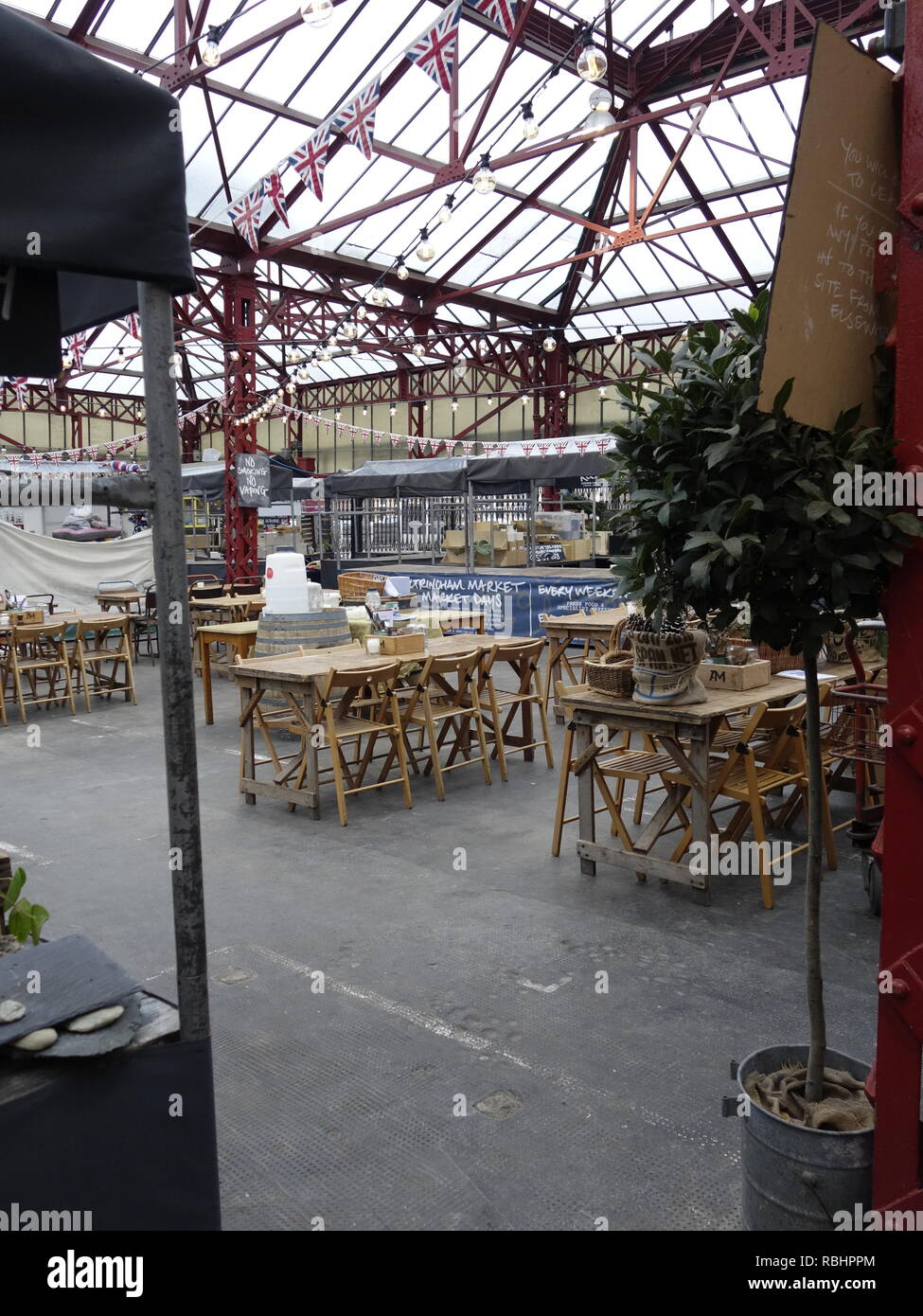 Photo from Altrincham market Stock Photo