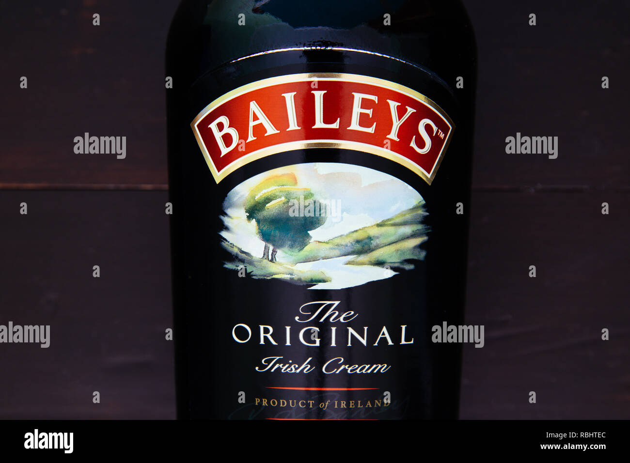 Baileys irish cream bottle hi-res stock photography and images - Alamy