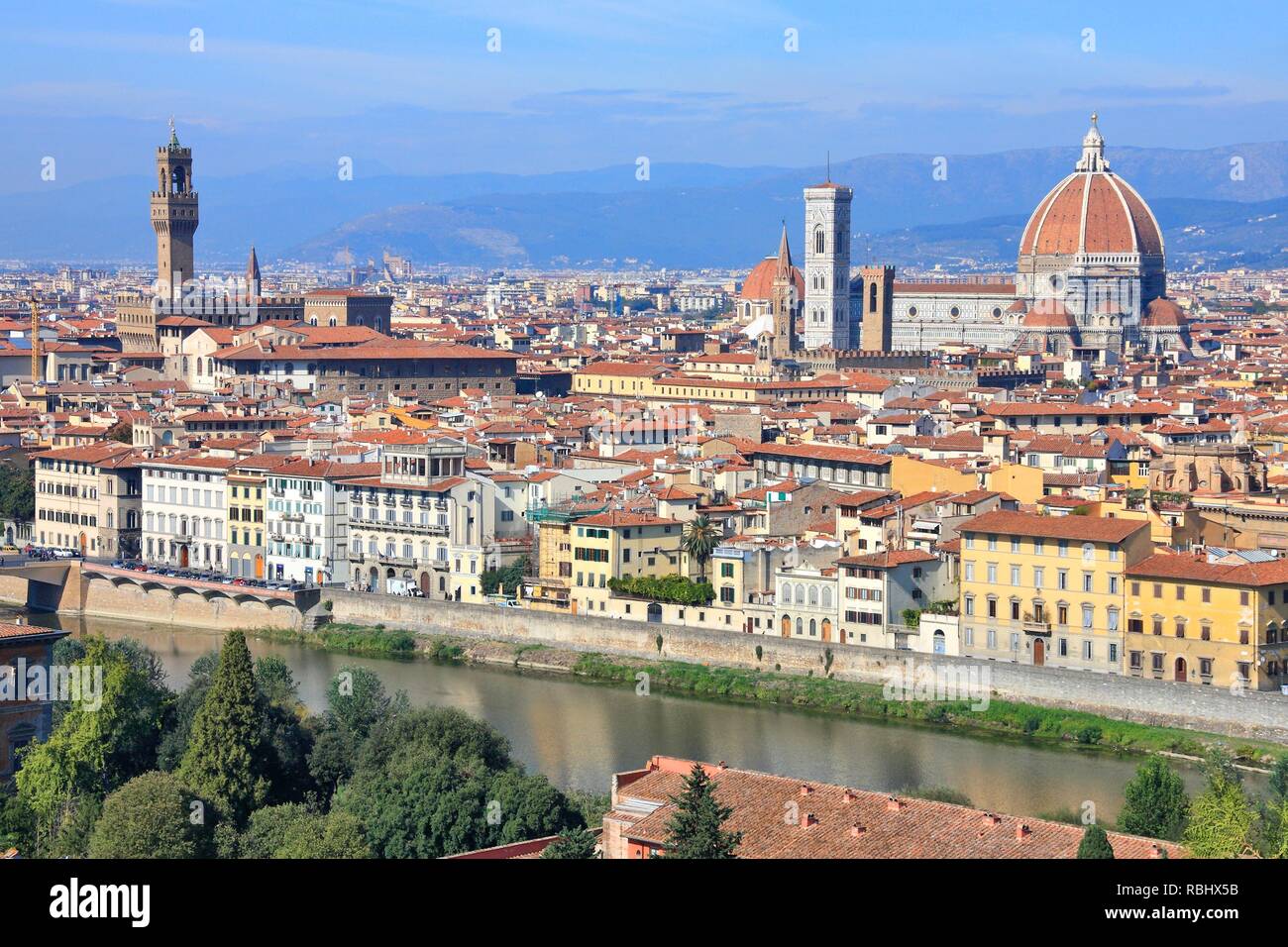 Vintage florence old town italy hi-res stock photography and images - Alamy