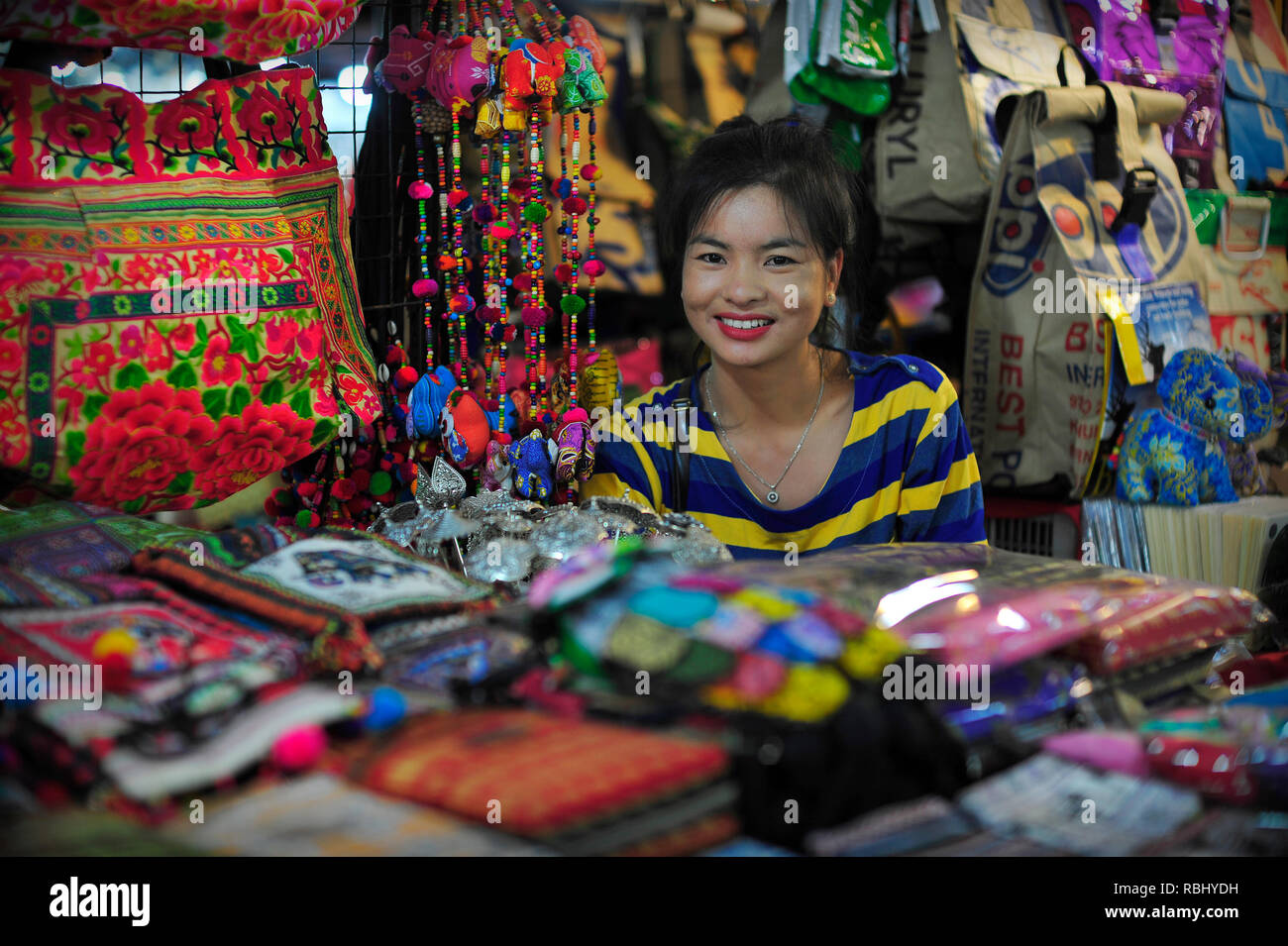 Anusarn Market Chiang Mai Thailand Stock Photo