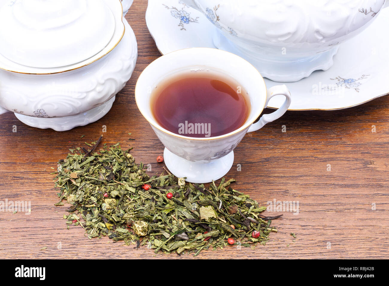 China ceramics tea hi-res stock photography and images - Alamy