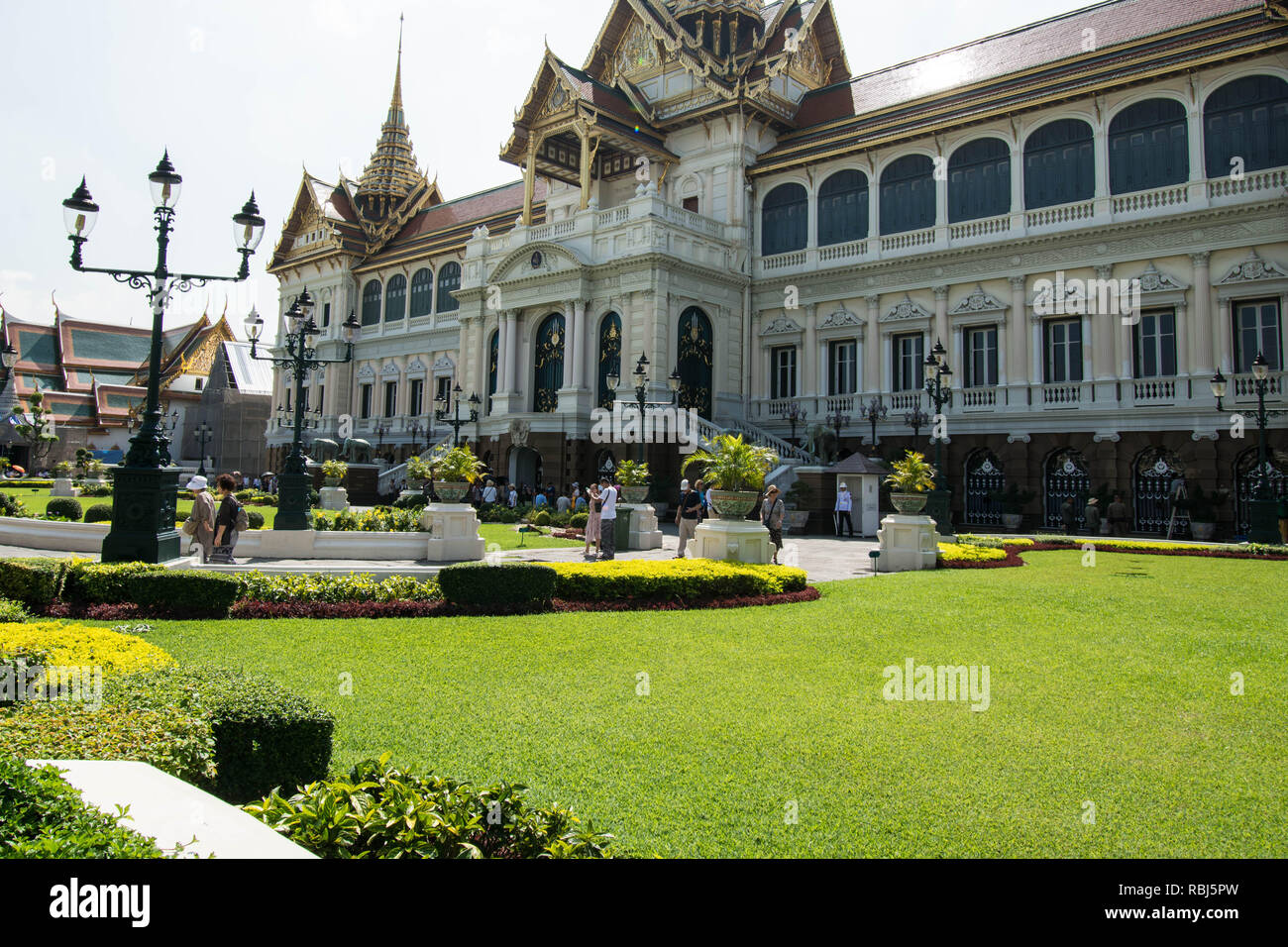 Grand Palace Bangkok Stock Photo - Alamy