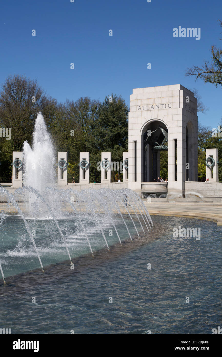 World War II Memorial, Washington D.C., USA Stock Photo